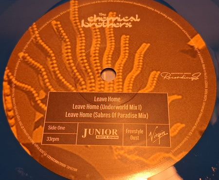 The Chemical Brothers : Leave Home (12", RSD, Single, Ltd, RE, Blu)