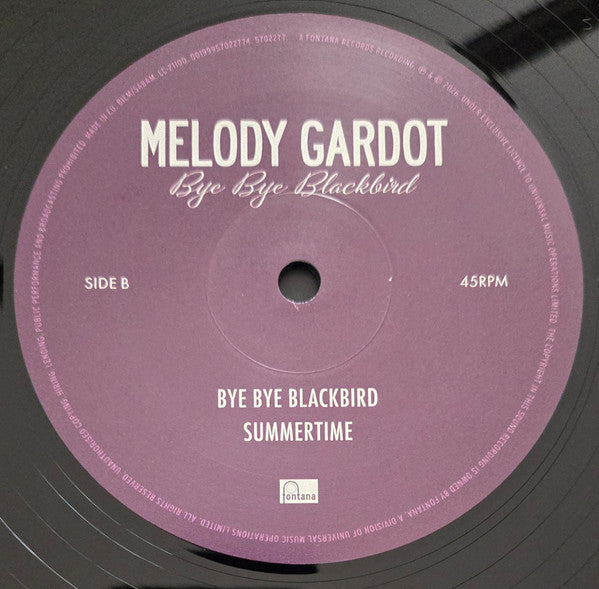 Melody Gardot : Bye Bye Blackbird (12", EP, RSD, Ltd)