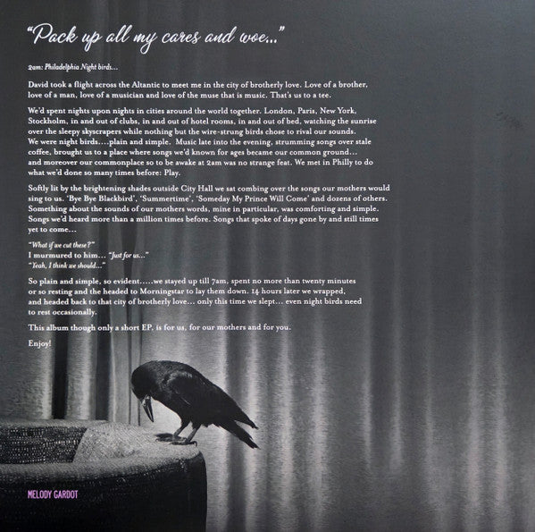 Melody Gardot : Bye Bye Blackbird (12", EP, RSD, Ltd)