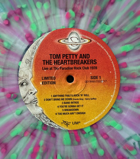 Tom Petty And The Heartbreakers : Live At The Paradise Rock Club 1978 (LP, Album, RSD, Ltd, Spl)