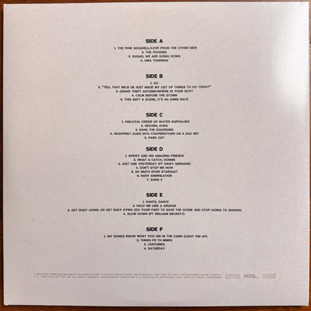 Fall Out Boy : So Much For (2our) Dust (Live From Madison Square Garden) (LP, Yel + LP, Cle + LP, Whi + RSD, Ltd)