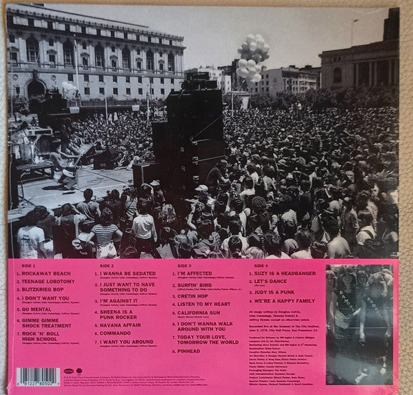 Ramones : Summer In The City (Live In San Francisco, 1979) (2xLP, RSD, Ltd, Pin)