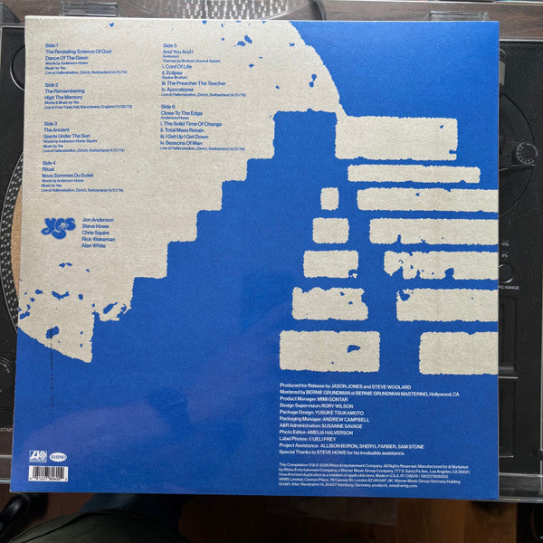Yes : Tales From Topographic Tours (3xLP, RSD, Ltd)