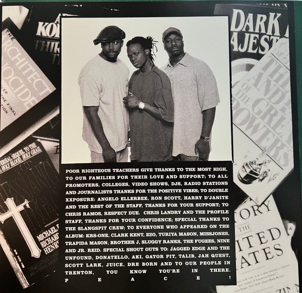 Poor Righteous Teachers : The New World Order (2xLP, Album, RSD, RE, Gre)