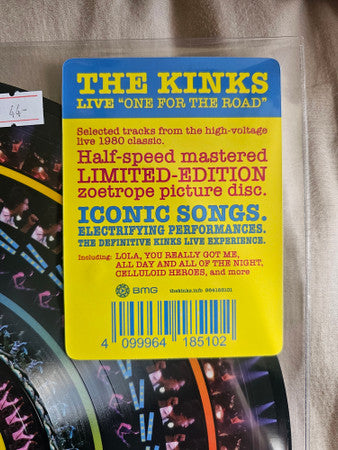 The Kinks : Live "One For The Road" (LP, RSD, Ltd, Pic, Zoe)