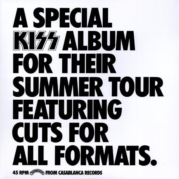 Kiss : Special Kiss Tour Album (12", EP, RSD, RE, Bla)