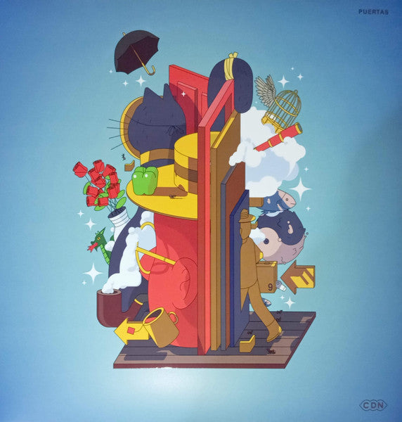 El Cuarteto De Nos : Puertas (12", Album, Ltd, Red)