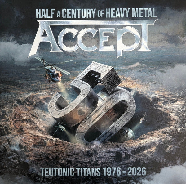 Accept : Teutonic Titans 1976-2026 (2xLP, Album, Sil)
