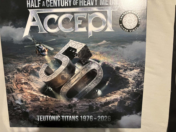 Accept : Teutonic Titans 1976-2026 (2xLP, Album, Sil)