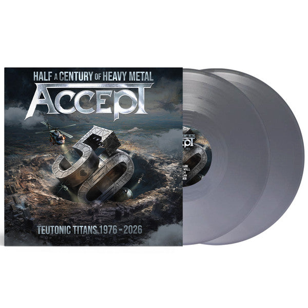 Accept : Teutonic Titans 1976-2026 (2xLP, Album, Sil)