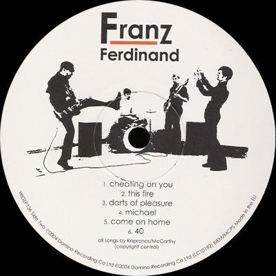 Franz Ferdinand : Franz Ferdinand (LP, Album, Emb)