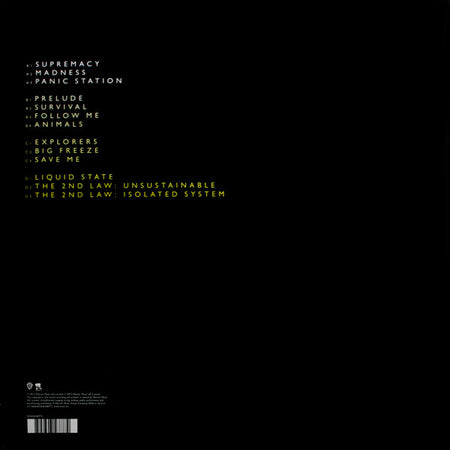 Muse : The 2nd Law (2xLP, Album)