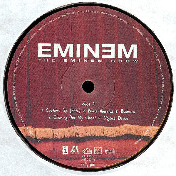 Eminem : The Eminem Show (2xLP, Album)