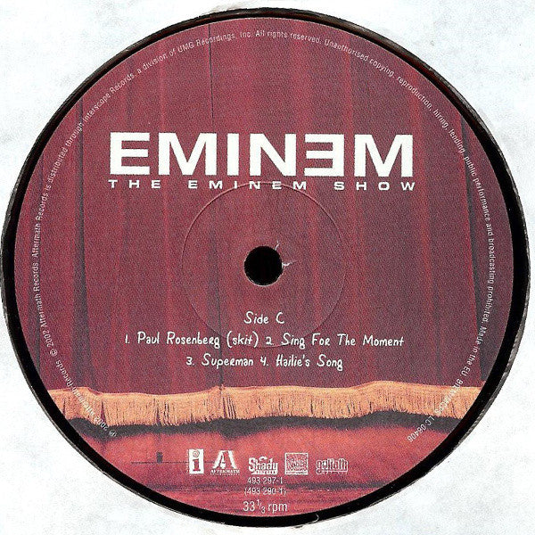 Eminem : The Eminem Show (2xLP, Album)
