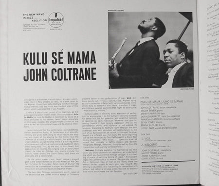 John Coltrane : Kulu Sé Mama (LP, Album)
