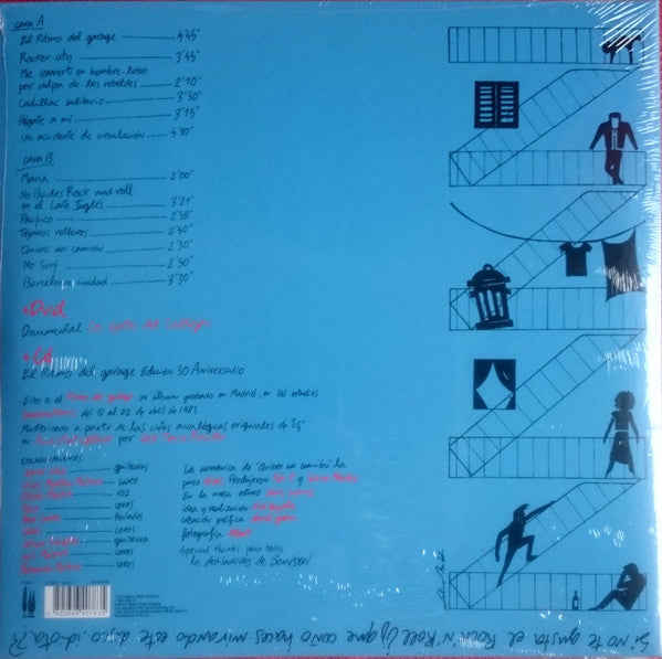 Loquillo Y Trogloditas : El Ritmo Del Garage (LP, Album, RE, RM, Red + CD, Album, RE, RM + DVD-V)