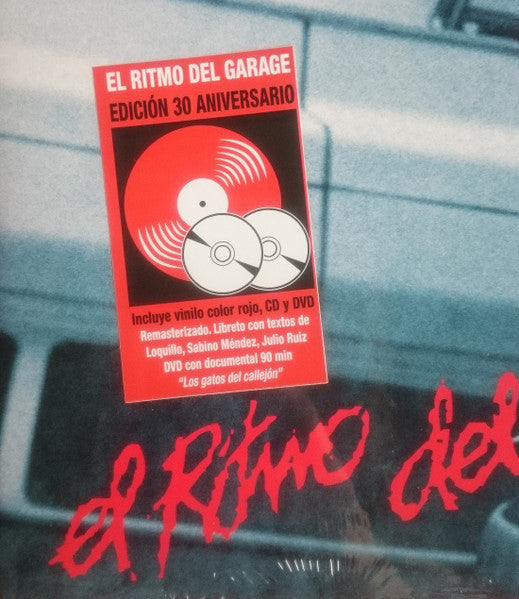 Loquillo Y Trogloditas : El Ritmo Del Garage (LP, Album, RE, RM, Red + CD, Album, RE, RM + DVD-V)