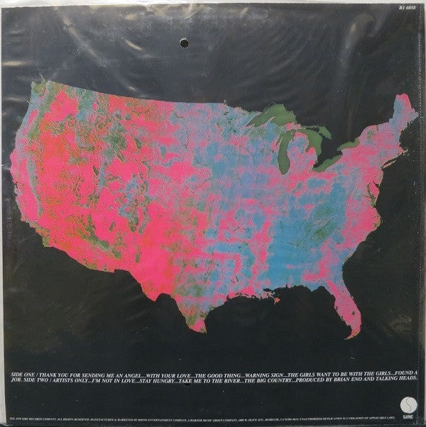 Talking Heads : More Songs About Buildings And Food (LP, Album, RE, RM, 180)