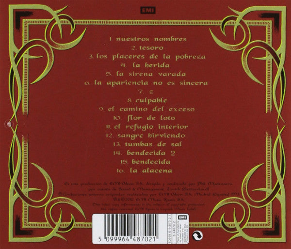 Héroes Del Silencio : El Espiritu Del Vino (CD, Album, RE)