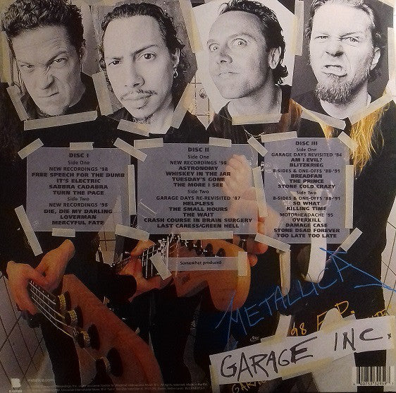 Metallica : Garage Inc. (3xLP, Comp, RE, Gat)