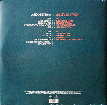Love Of Lesbian : La Noche Eterna / Los Días No Vividos (2xLP, Album, Gat + CD, Album)