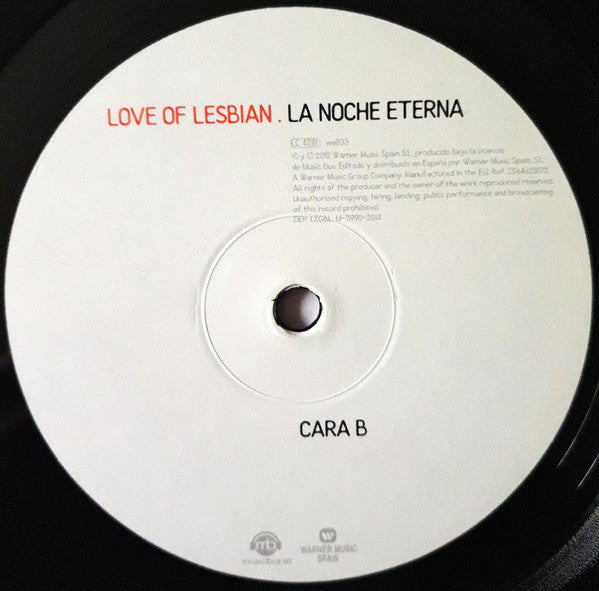 Love Of Lesbian : La Noche Eterna / Los Días No Vividos (2xLP, Album, Gat + CD, Album)