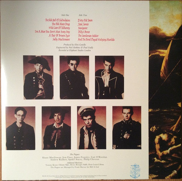 The Pogues : Rum Sodomy & The Lash (LP, Album, RE, RM, 180)