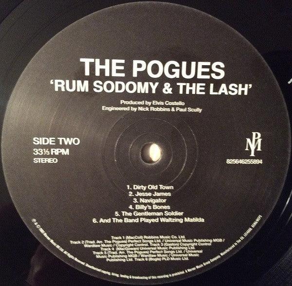 The Pogues : Rum Sodomy & The Lash (LP, Album, RE, RM, 180)