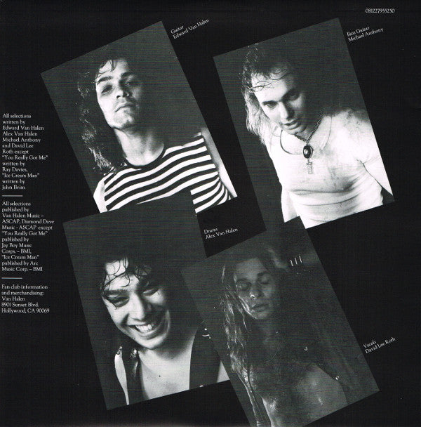 Van Halen : Van Halen (LP, Album, RE, RM, 180)