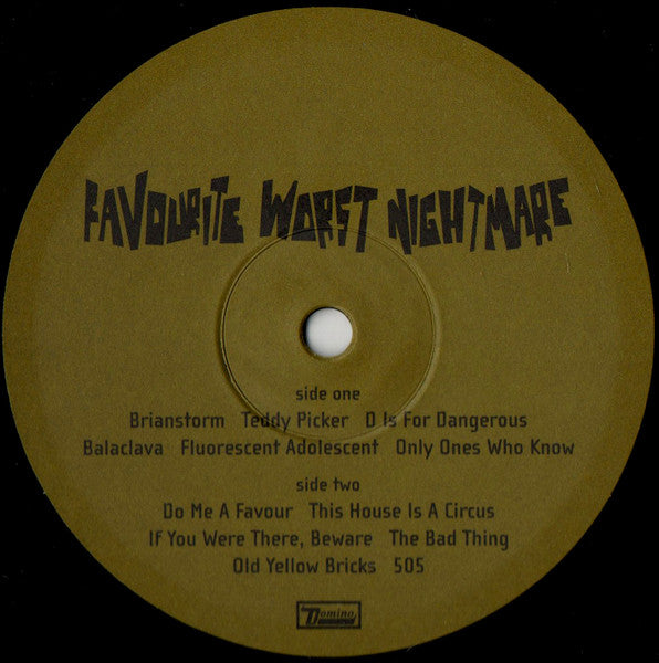 Arctic Monkeys : Favourite Worst Nightmare (LP, Album, RE)