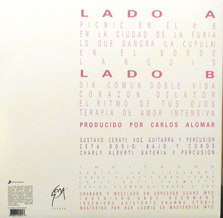 Soda Stereo : Doble Vida (LP, Album, RE)
