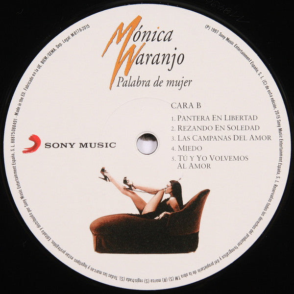 Mónica Naranjo : Palabra De Mujer (LP, Album, Ltd, RE)