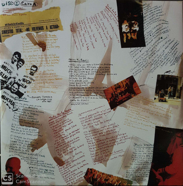 Siniestro Total : Ante Todo Mucha Calma (2xLP, Album, RE, RM, Gat)