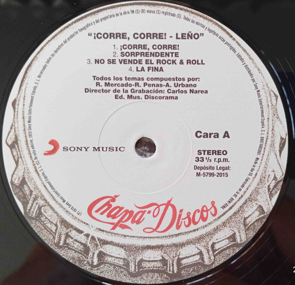 Leño : Corre, Corre (LP, Album, Ltd, RE, RM)