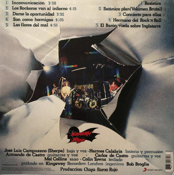 Barón Rojo : Volumen Brutal (LP, Album, Ltd, RE, RM)