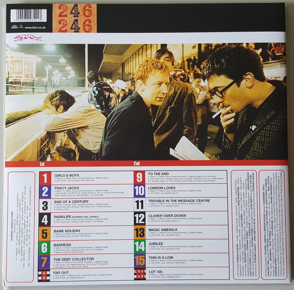 Blur : Parklife (2xLP, Album, Ltd, RE, RM, RP, Yel)