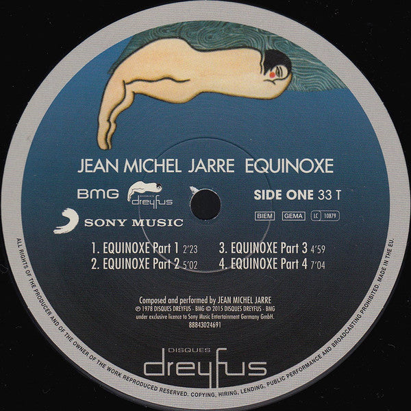 Jean Michel Jarre* : Equinoxe (LP, Album, RE, RM, 180)