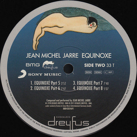Jean Michel Jarre* : Equinoxe (LP, Album, RE, RM, 180)