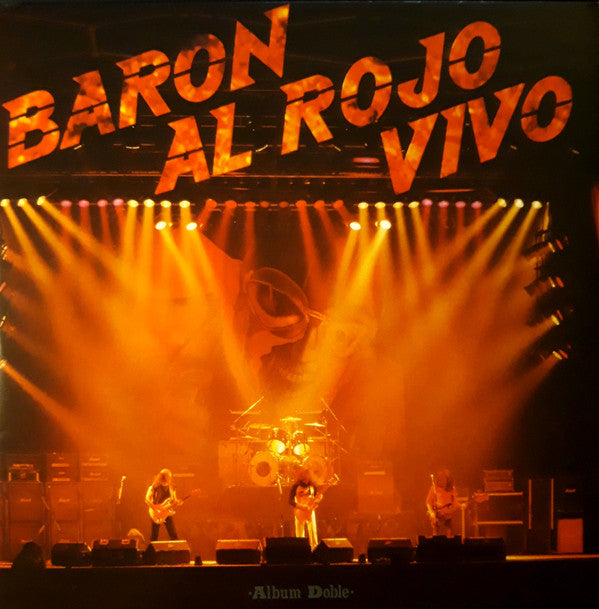 Barón Rojo : Barón Al Rojo Vivo (2xLP, Album, RE, Gat)