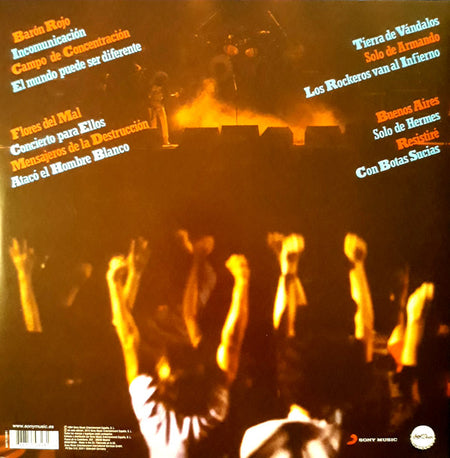 Barón Rojo : Barón Al Rojo Vivo (2xLP, Album, RE, Gat)