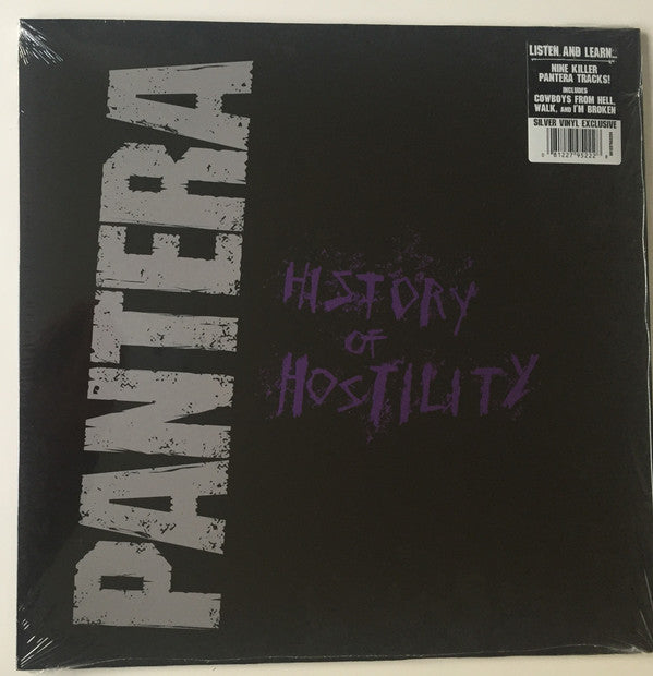 Pantera : History Of Hostility (LP, Comp, Sil)