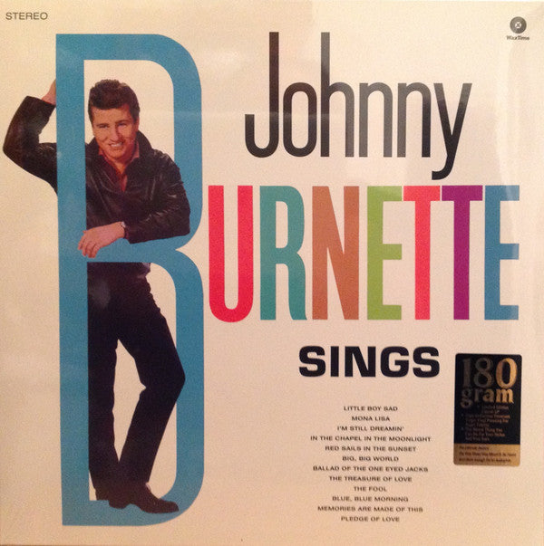 Johnny Burnette : Sings (LP, Album, Ltd, RE, 180)