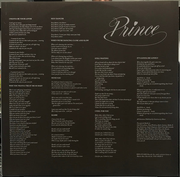 Prince : Prince (LP, Album, RE)