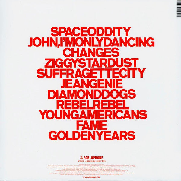 David Bowie : ChangesOneBowie (LP, Comp, RE, 180)