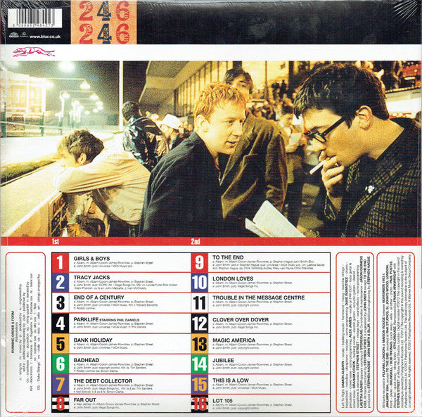 Blur : Parklife (2xLP, Album, RE, RM, RP, Gat)