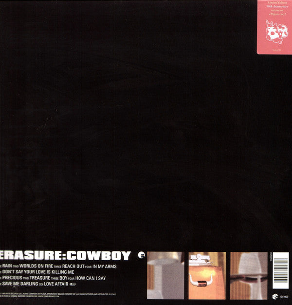 Erasure : Cowboy (LP, Album, Ltd, RE, 180)
