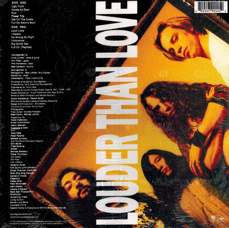 Soundgarden : Louder Than Love (LP, Album, RE, RM, 180)