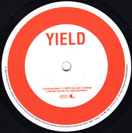 Pearl Jam : Yield (LP, Album, RE, RM)