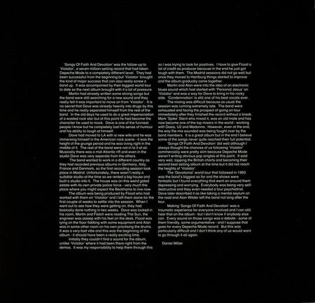 Depeche Mode : Songs Of Faith And Devotion (LP, Album, RE, RM, Gat)