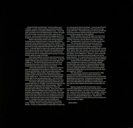 Depeche Mode : Songs Of Faith And Devotion (LP, Album, RE, RM, Gat)